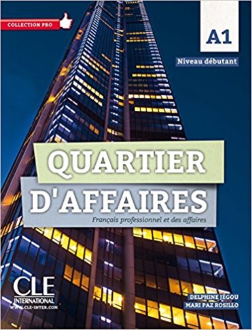 Quartier d'affaires fle niveau a1 eleve + dvd