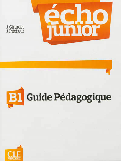 Echo junior b1 professeur