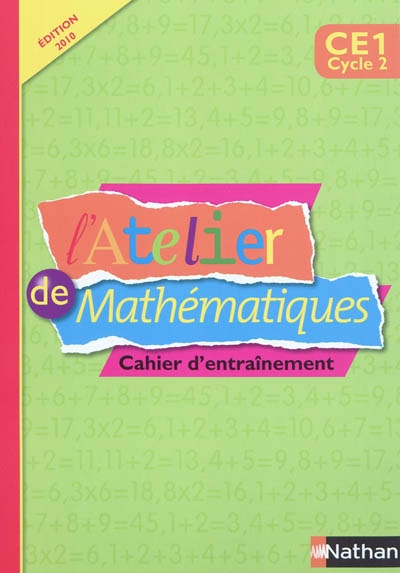 L'atelier de mathematiques - cahier - ce1