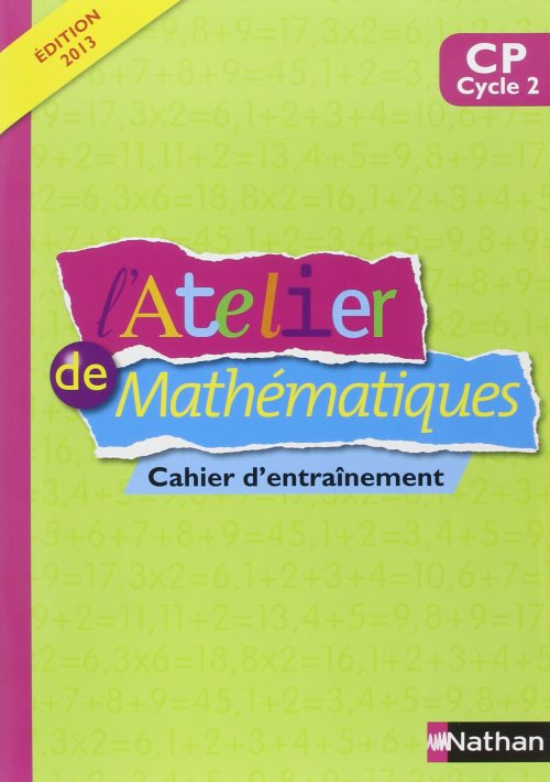 L'atelier de mathematiques - cahier - cp