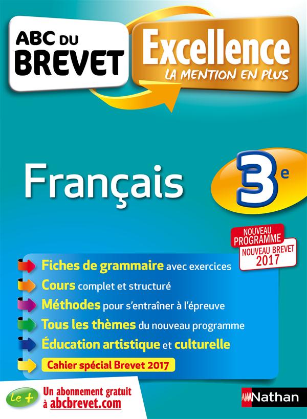 Abc excellence brevet francais 3eme - nouveau brevet n40