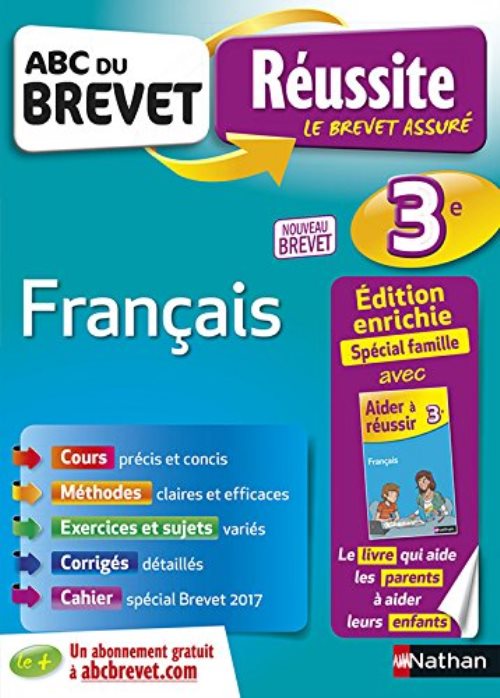 Abc du brevet reussite famille francais 3e