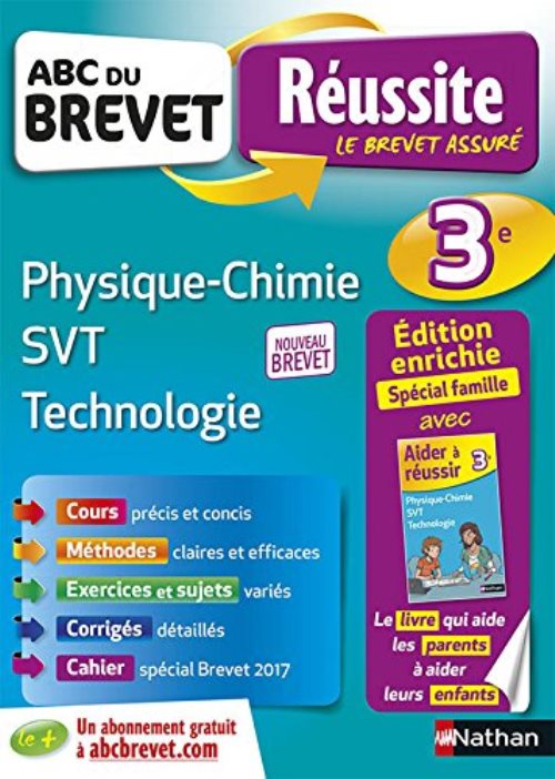 Abc du brevet reussite famille physique chimie svt technologie 3e