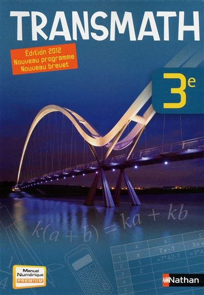 Transmath 3e 2012 - grand format
