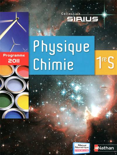 Physique-chimie 1re s 2011 - grand format