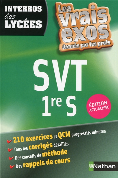Interros des lycees svt 1ere s