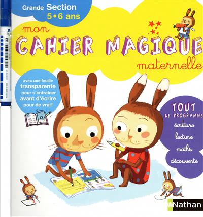 Mon cahier magique gs