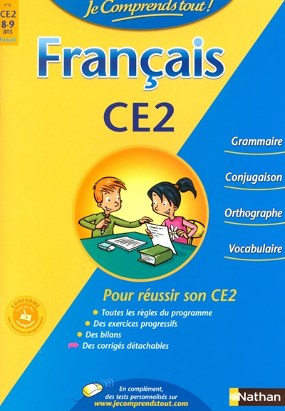 Je comprends tout ! francais ce2 8-9 ans