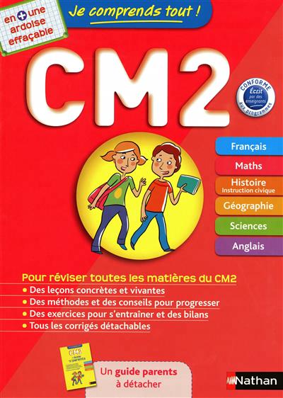 Je comprends tout ! cm2
