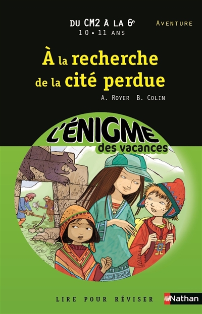 Enigme vac cm2 a 6e a la reche