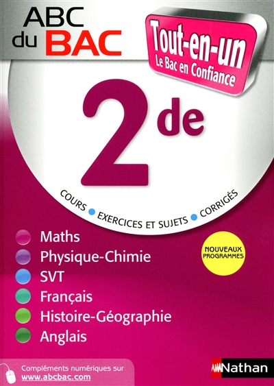 Abc du bac tout-en-un 2de