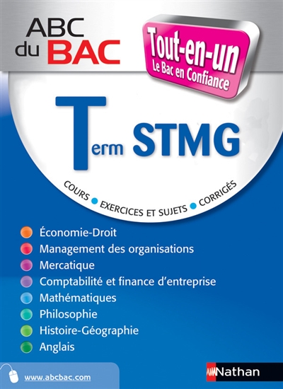 Abc du bac tout-en-un term stmg