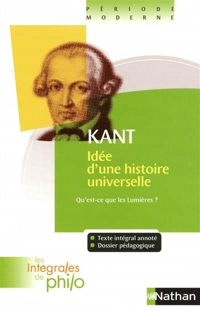Les integrales de philo - kant, qu'est-ce que les lumieres?