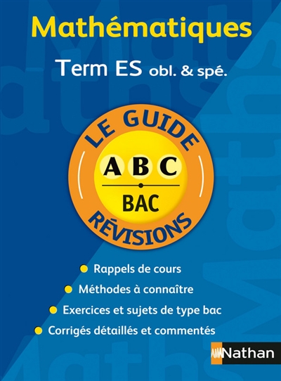 Guide abc maths term es c + ex