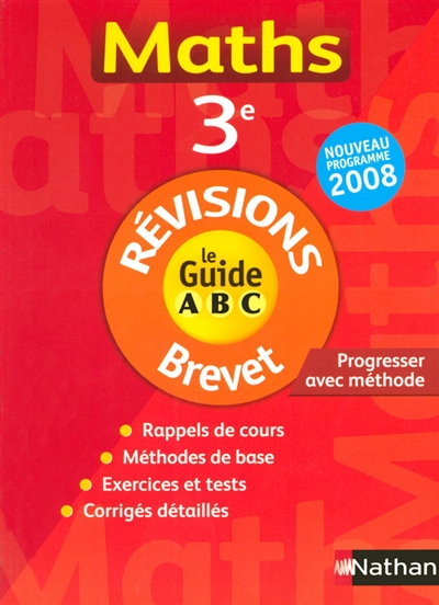 Guide abc brevet maths revisio