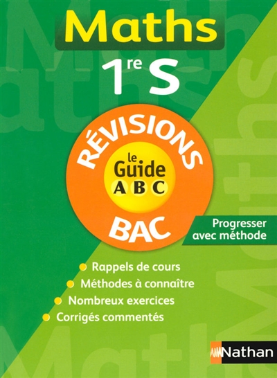 Guide abc maths 1re s revision