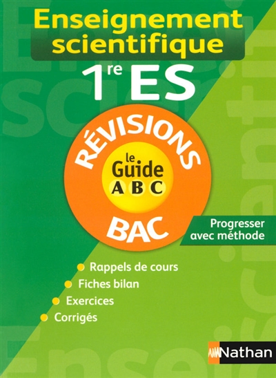 Guide abc enseig sci 1re es re