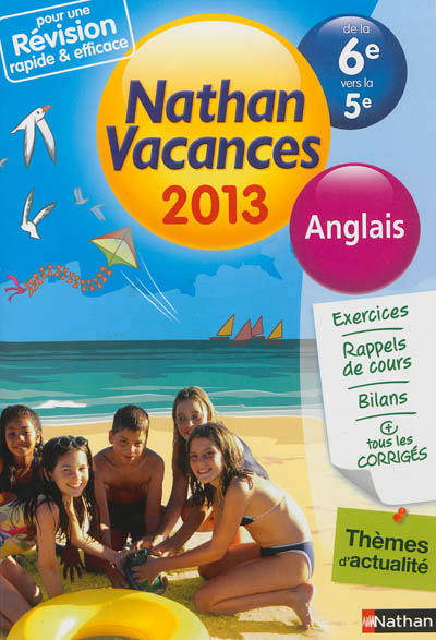 Cdv 2013 anglais 6e/5e