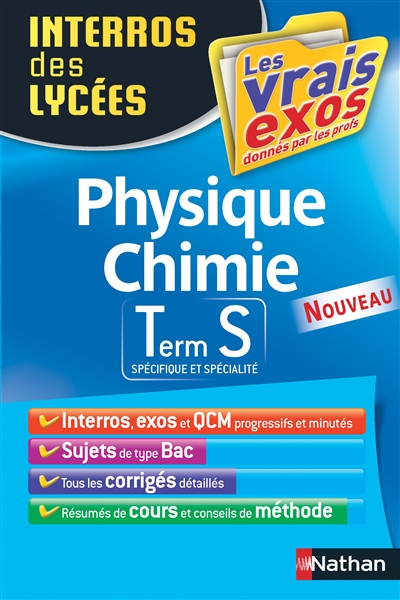 Interros des lycees physique - chimie term s
