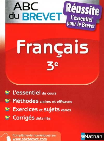 Abc brevet reussite francais 3e n305