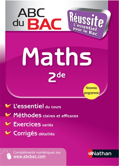 Abc bac reussite maths 2de
