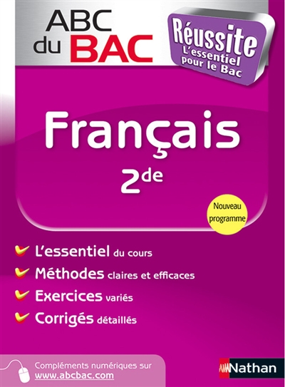 Abc du bac reussite francais 2de