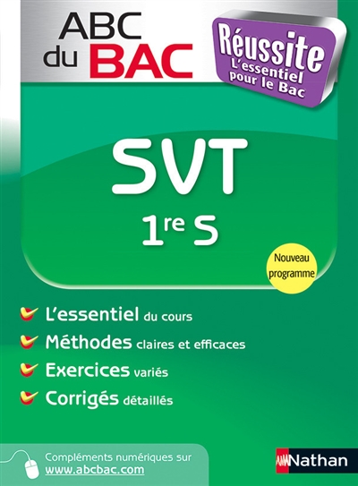 Abc bac reussite svt 1ere s