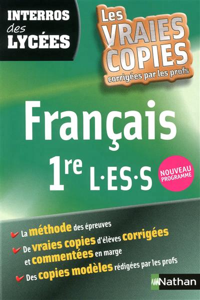Interros lycees francais 1e l-