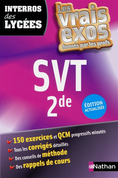 Interros des lycees svt 2de