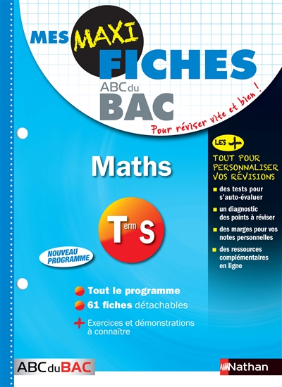 Mes maxi fiches mathematiques terminale s
