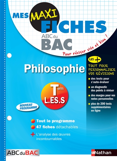 Mes maxi fiches philosophie terminale l-es-s