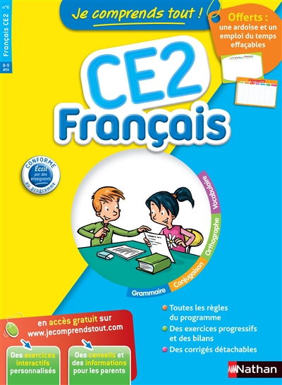Je comprend tout - monomatiere - francais ce2