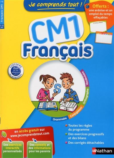 Je comprend tout - monomatiere - francais cm1 - numero 8