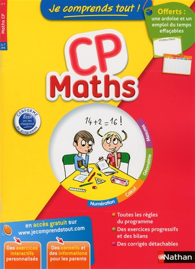 Je comprend tout - monomatiere - mathematiques cp