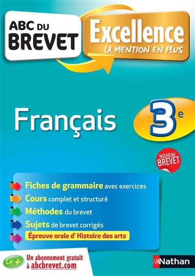 Abc du brevet excellence francais 3e