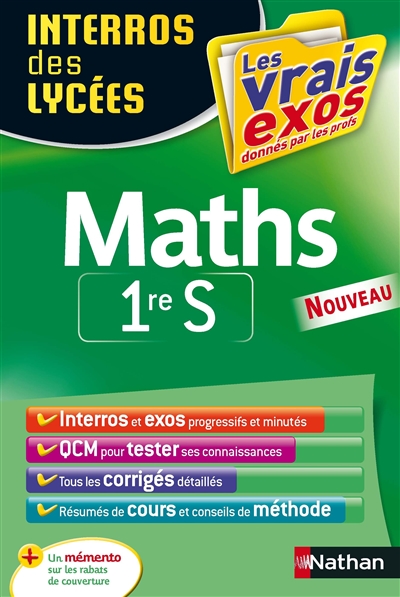 Interros des lycees maths 1re s