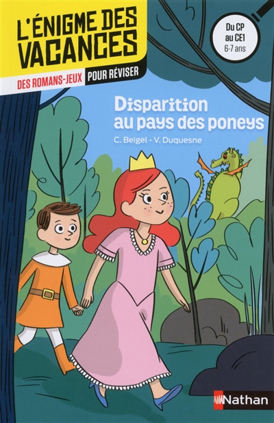 Enigmes des vacances disparition au pays des poneys cp