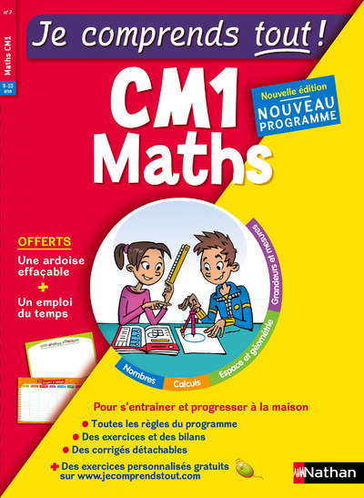 Je comprends tout - monomatiere - mathematiques - cm1