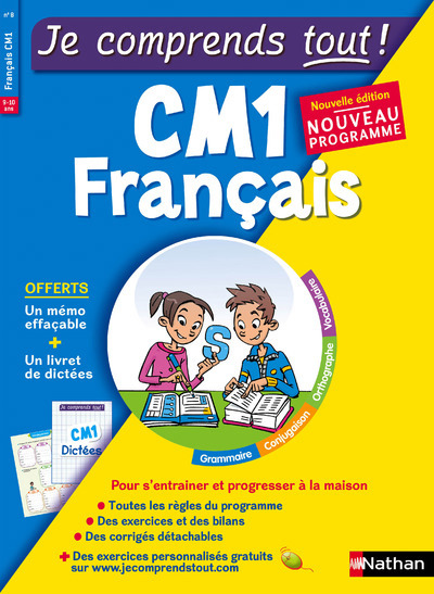 Je comprends tout - monomatiere - francais cm1