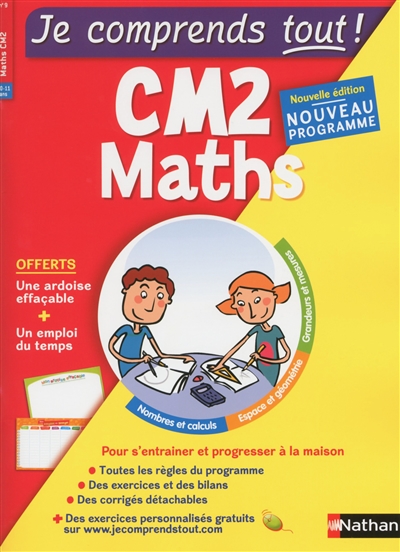 Je comprends tout - monomatiere - mathematiques - cm2