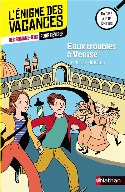 Enigme des vacances : eaux troubles a venise cm2/6e