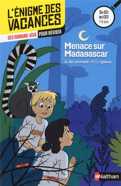 Enigme des vacances : menace sur madagascar ce1/ce2