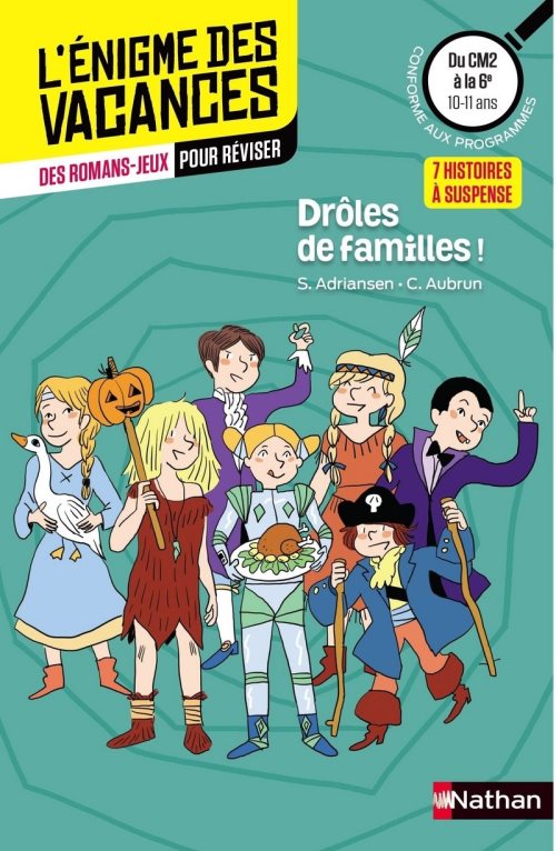 L'enigme des vacances du cm2 a la 6e droles de familles !