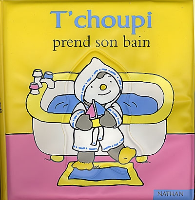 T'choupi prend son bain