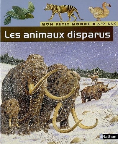 Animaux disparus