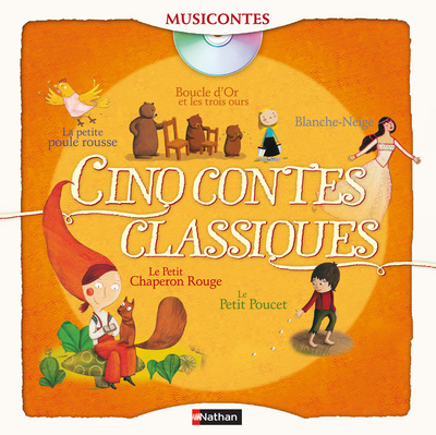 Cinq contes classiques + cd