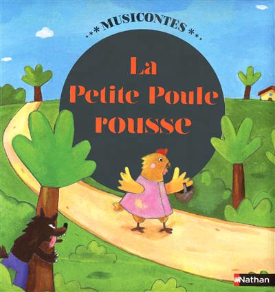 La petite poule rousse livre + cd