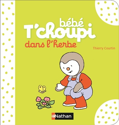 Bebe t'choupi dans l'herbe