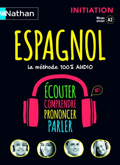 Espagnol - coffret initiation 100% audio voie express initiation livre + cd audio