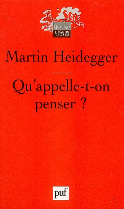 Qu'appelle-t-on penser ?